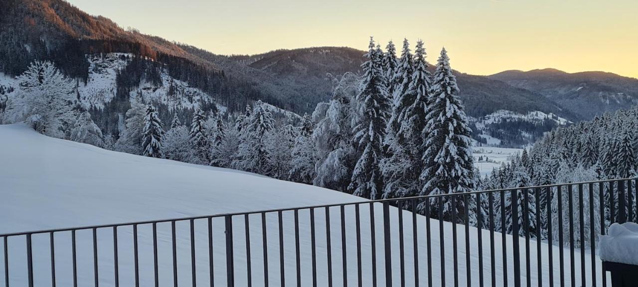 Penthouse Skyview Im Natur-Erlebnispark Bad Kleinkirchheim Patergassen المظهر الخارجي الصورة